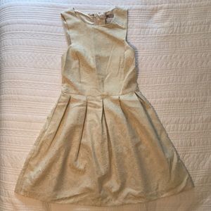 White and Gold Dress